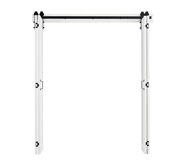 Dviejų dalių durys kambario padalijimui10