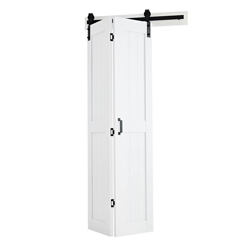 Dvigubos klostuotos durys iš MDF plokščių0