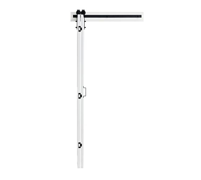 Dvigubos klostuotos durys iš MDF plokščių10