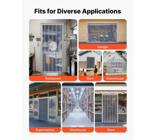 PVC juostų užuolaida šaldytuvo durims2