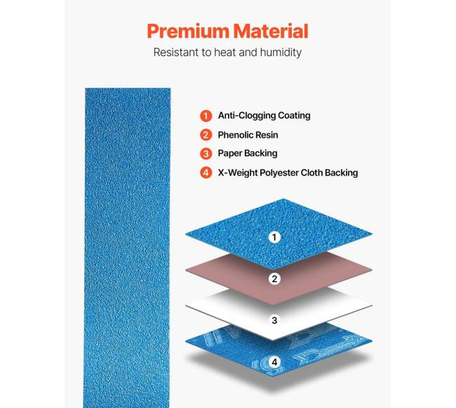 Šlifavimo juostos 100 x 915 mm, 10 vnt4