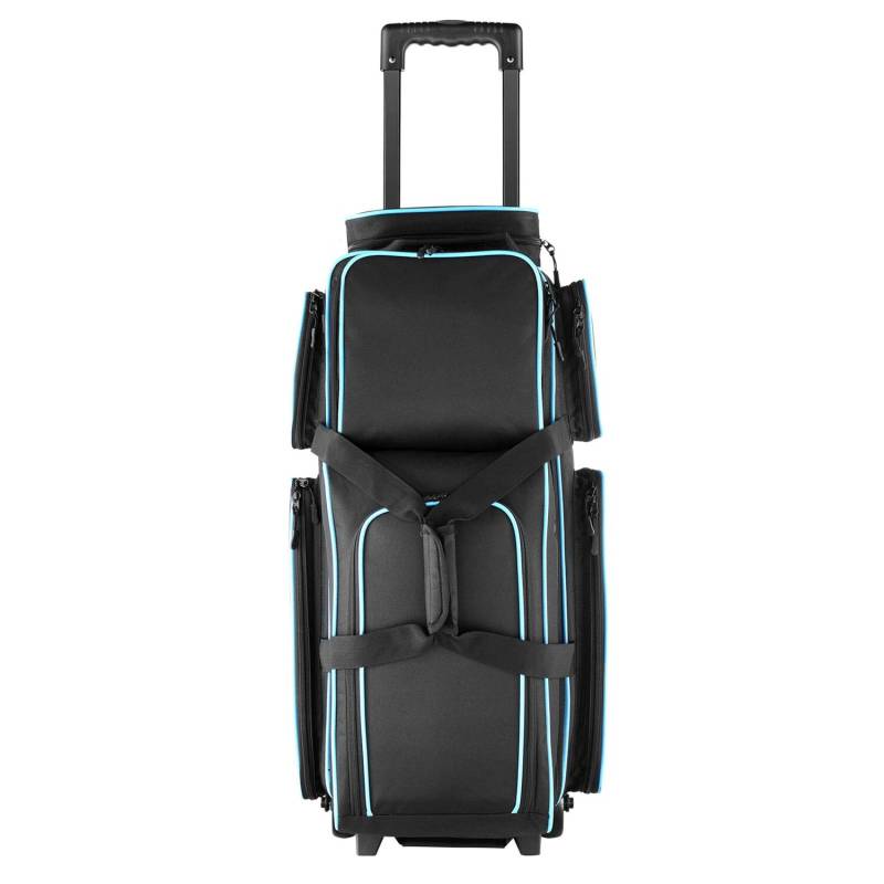 3 kamuolių boulingo krepšys su ratukais0