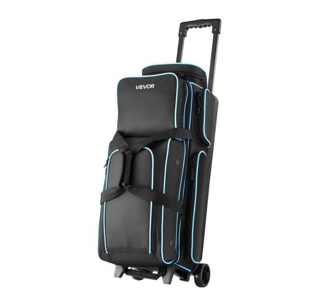 3 kamuolių boulingo krepšys su ratukais10