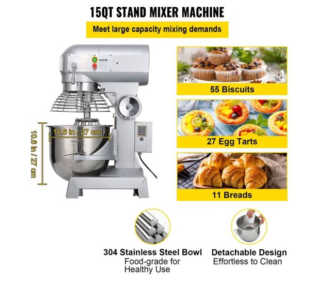 15L trijų greičių maistodziūvio maišytuvas2