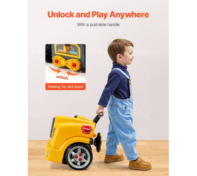 Vaikų žaislas variklio remontui su dalimis4