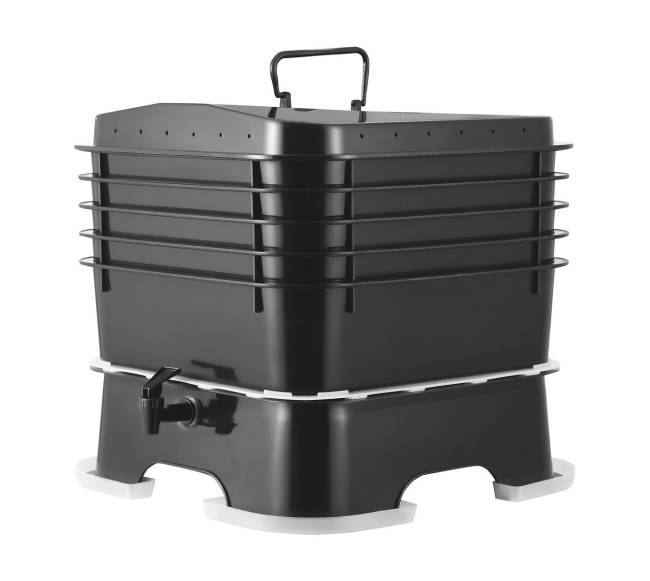 5 dėklų kirminų komposteris, 50 L10