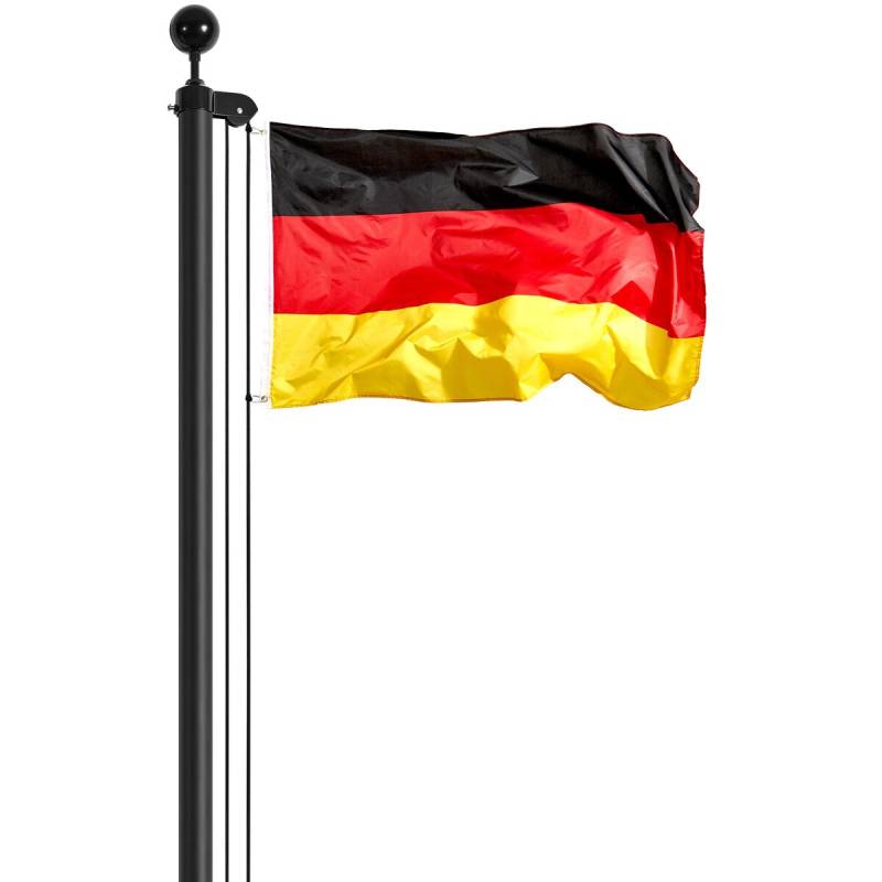 9 m vėliavos stiebas iš aliuminio lydinio0