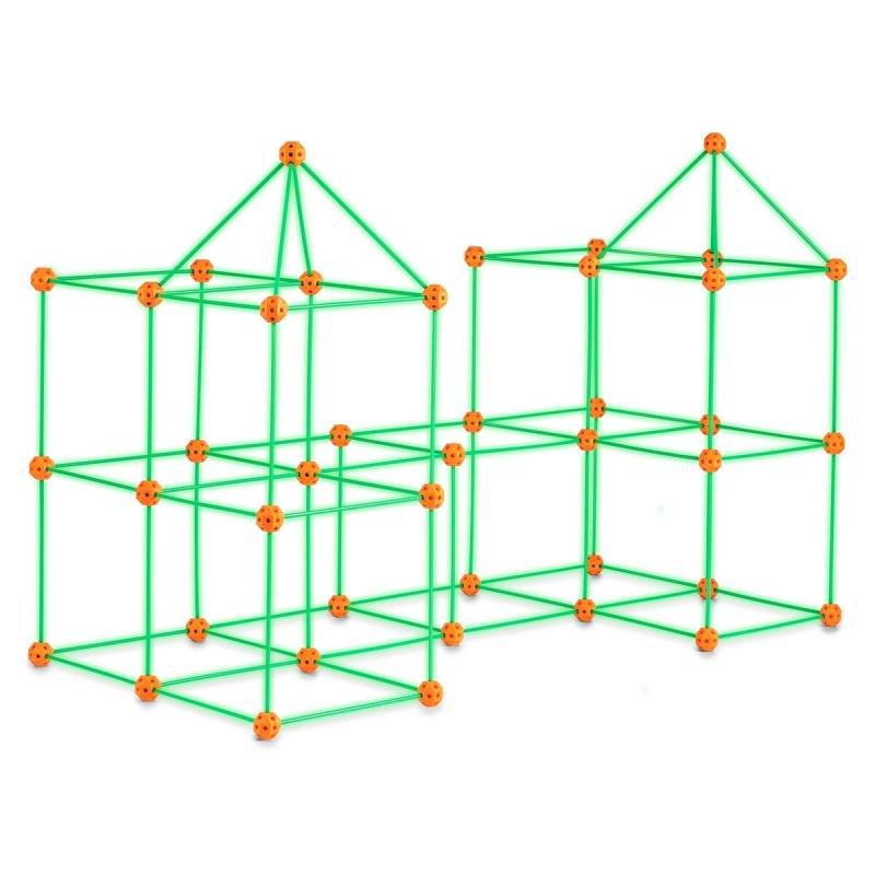 Vaikų palapinės statymo rinkinys švytinčia tamsoje0