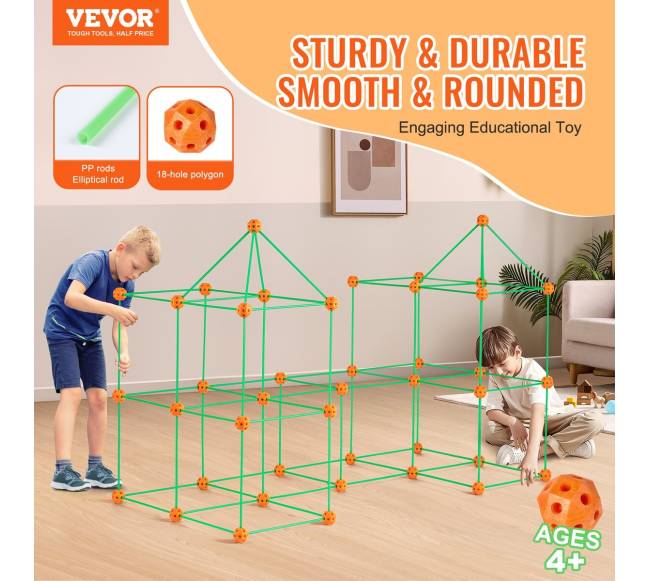 Vaikų palapinės statymo rinkinys švytinčia tamsoje1