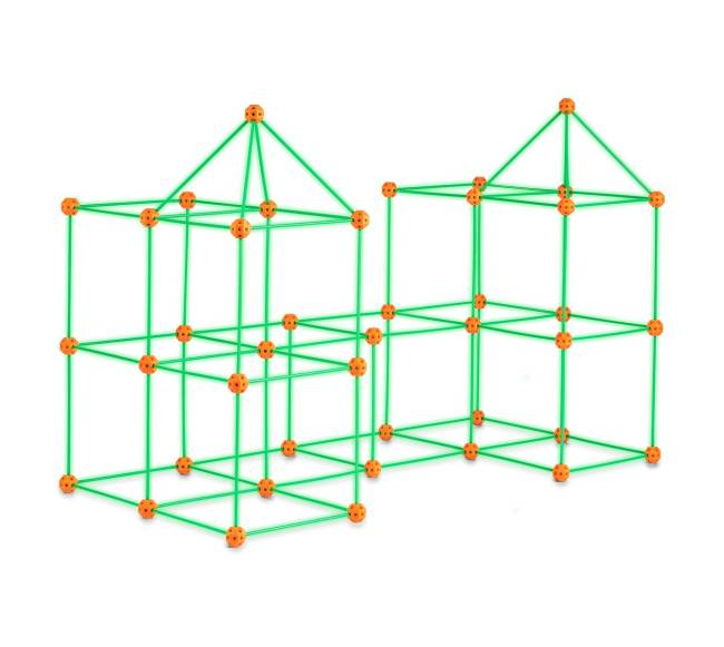 Vaikų palapinės statymo rinkinys švytinčia tamsoje10