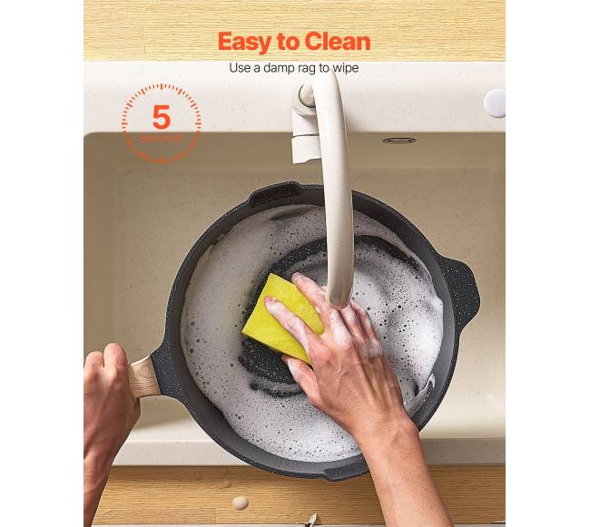 17 dalių granitinė virtuvės indų rinkinys6