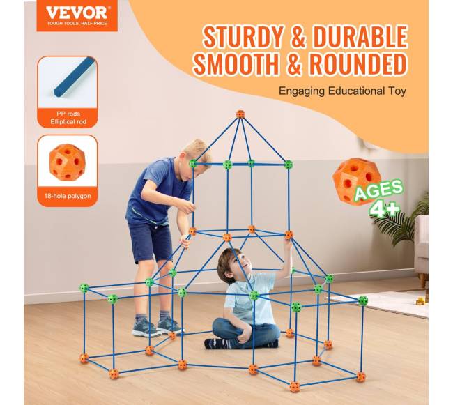 Vaikų palapinės konstravimo rinkinys pilis1