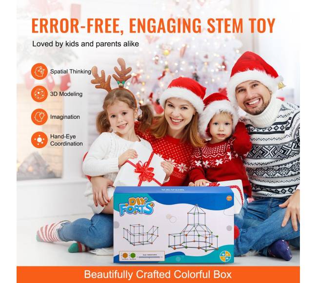 Vaikų palapinės konstravimo rinkinys pilis5