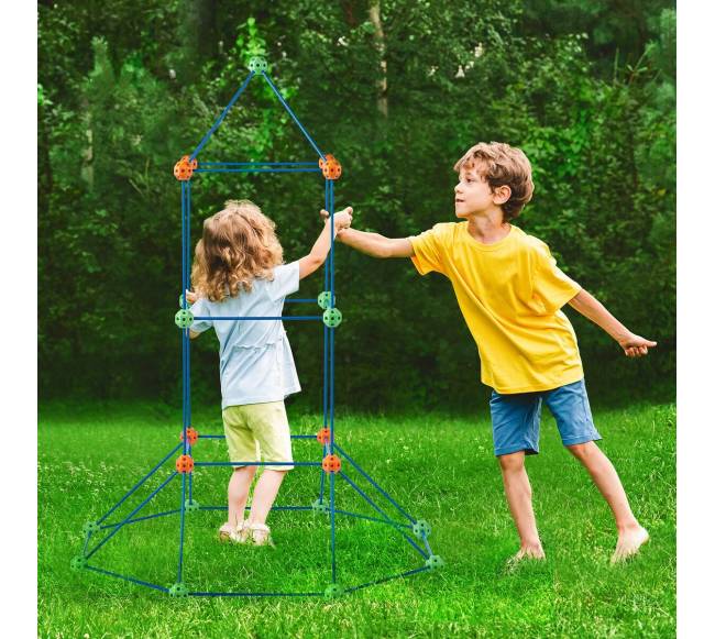 Vaikų palapinės konstravimo rinkinys pilis7