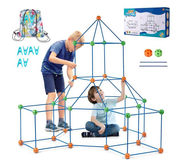 Vaikų palapinės konstravimo rinkinys pilis8