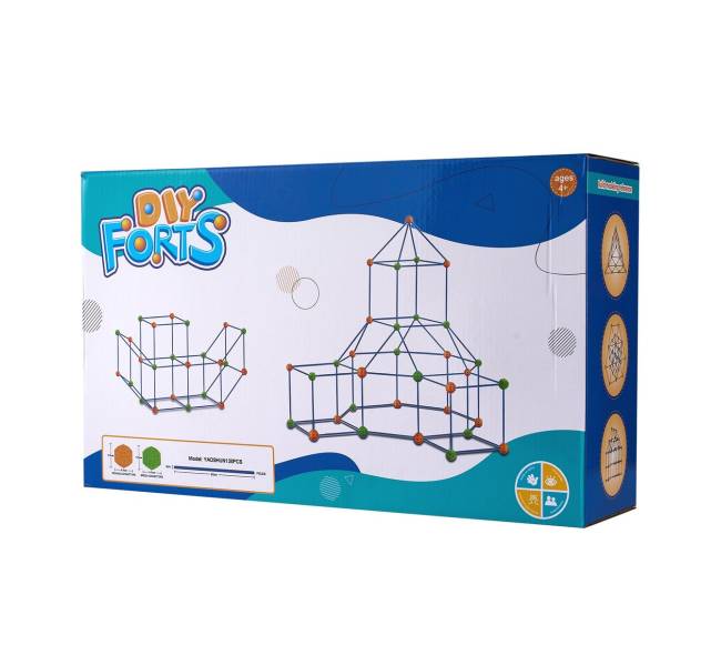 Vaikų palapinės konstravimo rinkinys pilis9