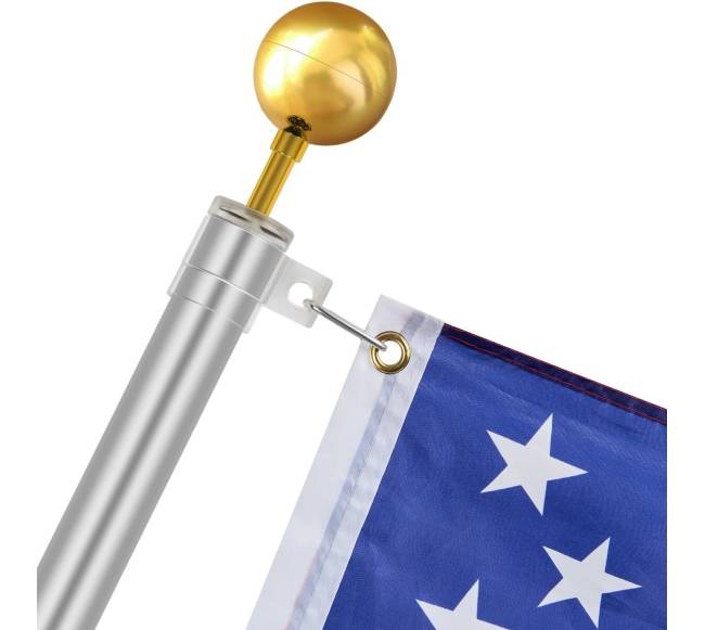 7.6 m teleskopinis vėliavos stiebas iš aliuminio10