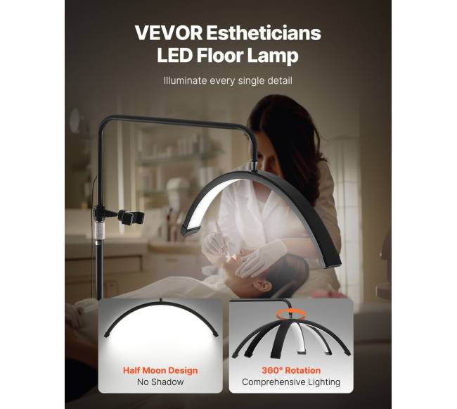 Estetinės pusmėnulio LED dimmable lempa1