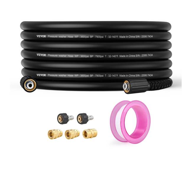 Aukšto slėgio plovimo žarnos pakeitimas 15 m0