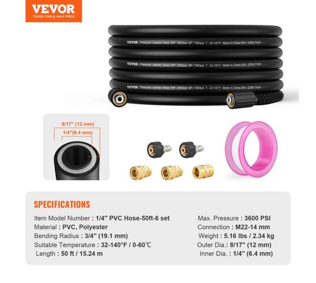 Aukšto slėgio plovimo žarnos pakeitimas 15 m6