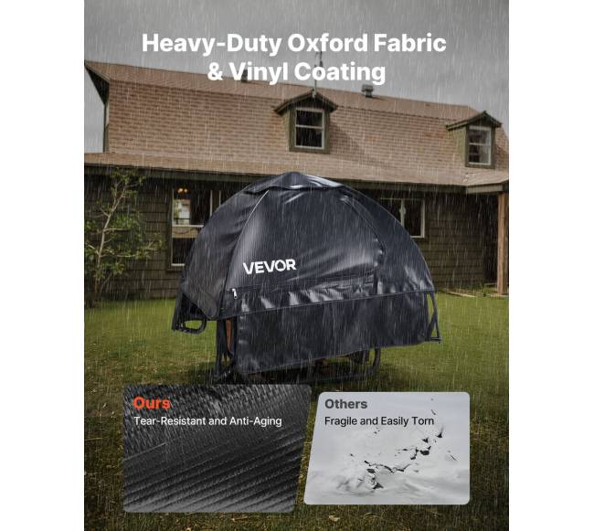 Universalus generatoriaus dangtelis 91x66x66 cm juodas3