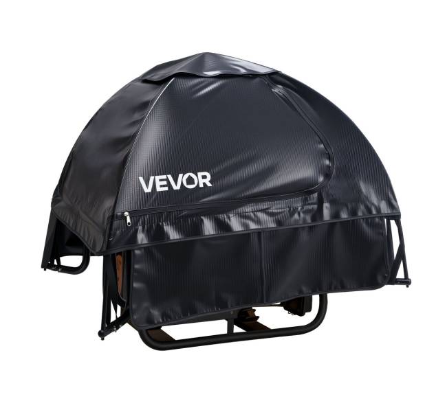 Universalus generatoriaus dangtelis 91x66x66 cm juodas8