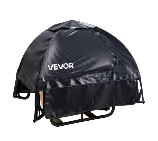 Universalus generatoriaus dangtelis 91x66x66 cm juodas9