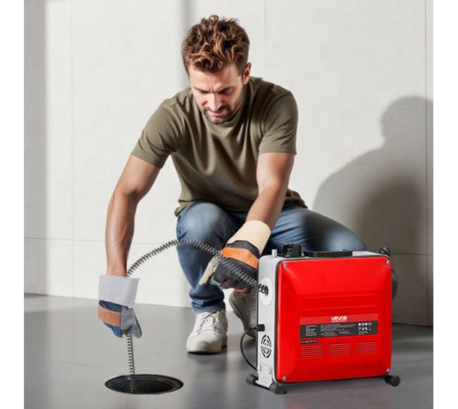 Vamzdžių valymo įranga, 850W su 11 pjovėjų7