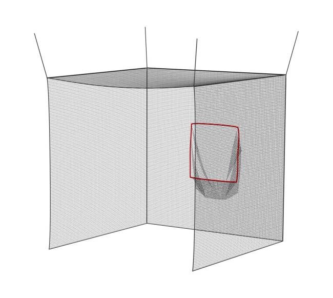Golfui kempinė su 3 sluoksnių poliesteriu0