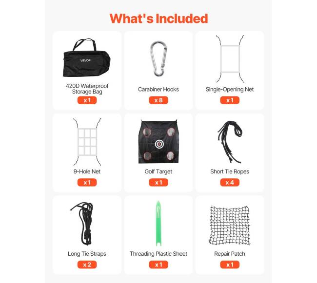 Golfui kempinė su 3 sluoksnių poliesteriu6