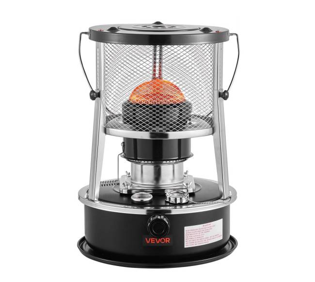 Nešiojamas 9000 BTU žibalinio šildytuvas ir viryklė10