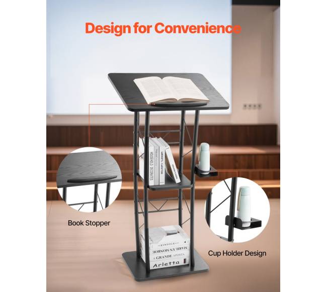 Metalinė lenkta tribūna su lentyna2