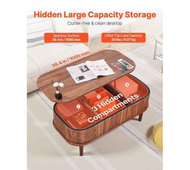 Pakeliamas ovalus riešutmedžio kavos stalas4