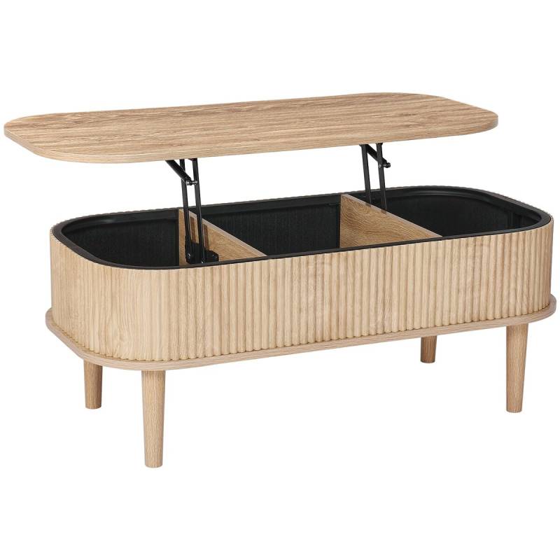 Pakeliama kavos staliukas su paslėpta vieta0