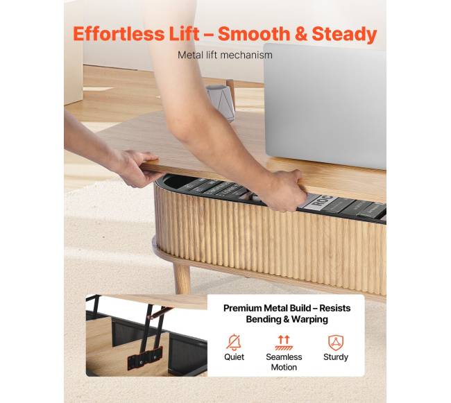 Pakeliama kavos staliukas su paslėpta vieta3