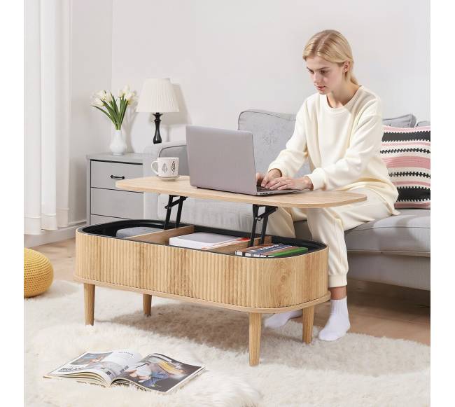 Pakeliama kavos staliukas su paslėpta vieta7