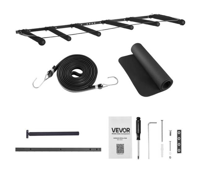 Sieninė banglenčių laikiklis, 5 aukštų8