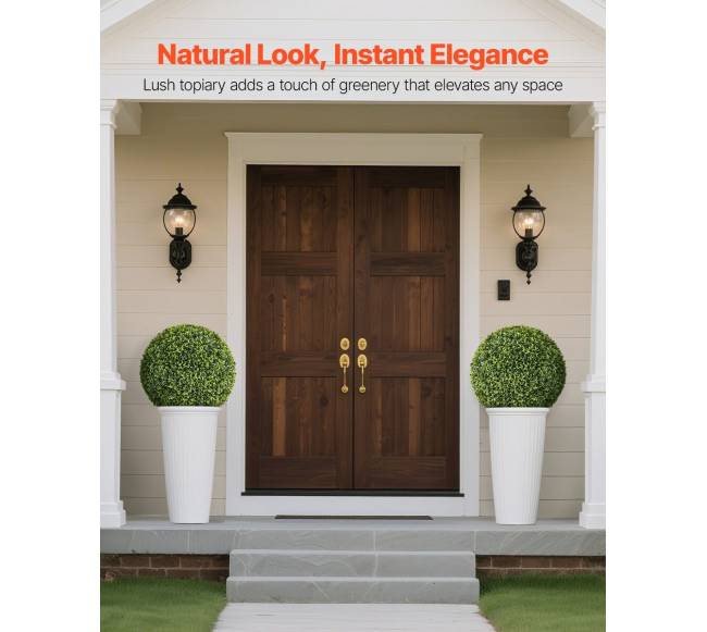 Dirbtinis buksmedžio kamuolys dekoracijoms1