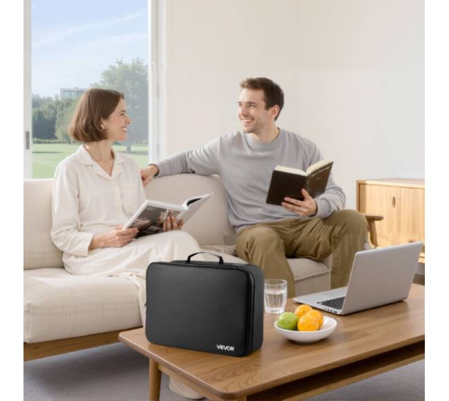 Atsparus ugniai dokumentų dėklas su užraktu7