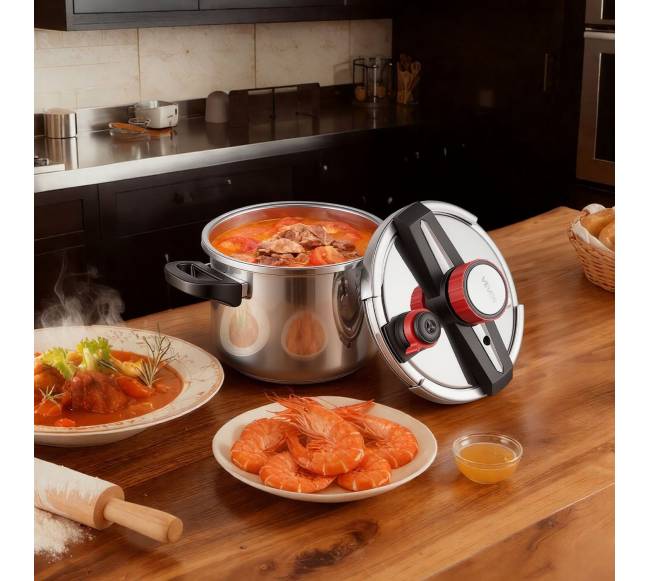 Nerūdijančio plieno greitpuodis 6 l7