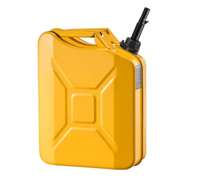 Geležinė kuro talpa, 20 l su piltuvu8