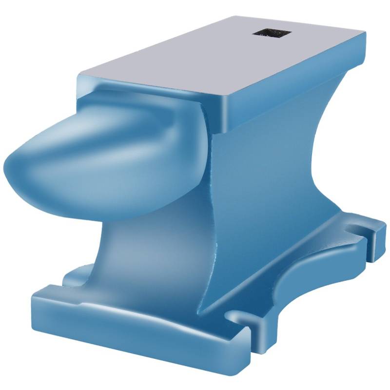 Lietinis priekalas su viena ragų0