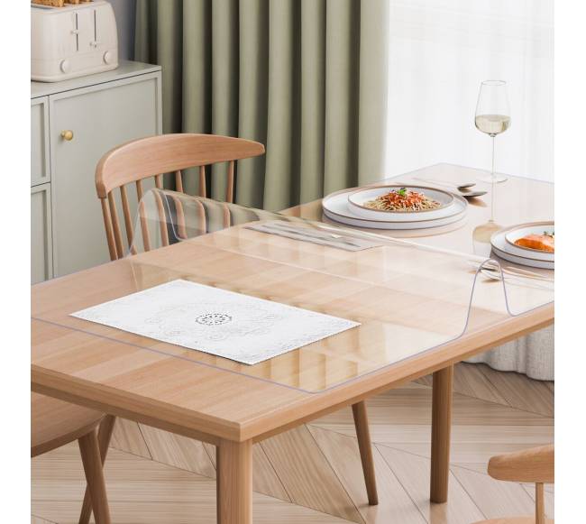 Skaidrus PVC stalo apsauga 91x137 cm7