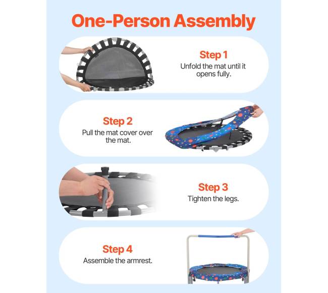 91 cm batutas vaikams sulankstomas mini5