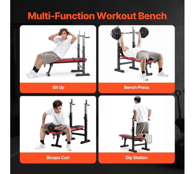 Reguliuojamas sulankstomas treniruočių suoliukas5