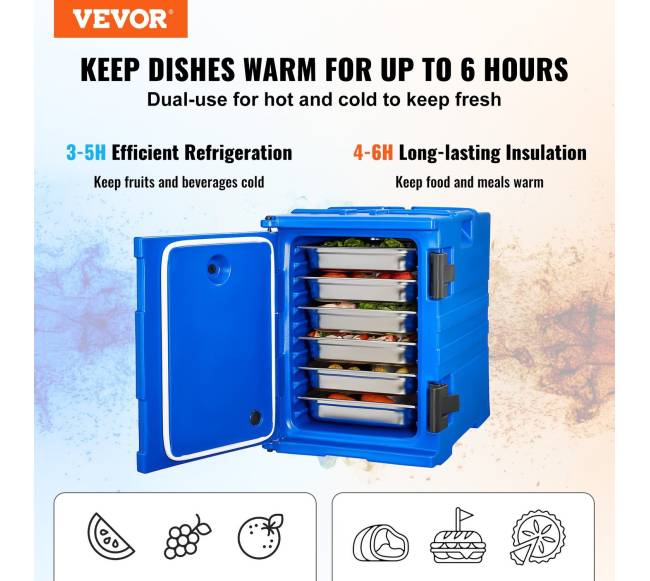 Izoliuota maisto dėžė 90L1