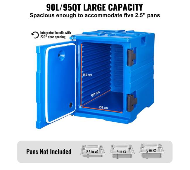 Izoliuota maisto dėžė 90L2