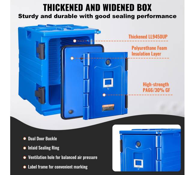 Izoliuota maisto dėžė 90L3