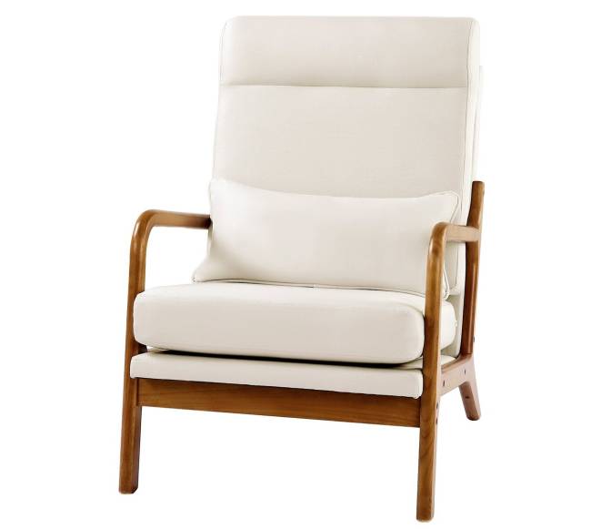 Viduramžių modernus akcentinis fotelis10