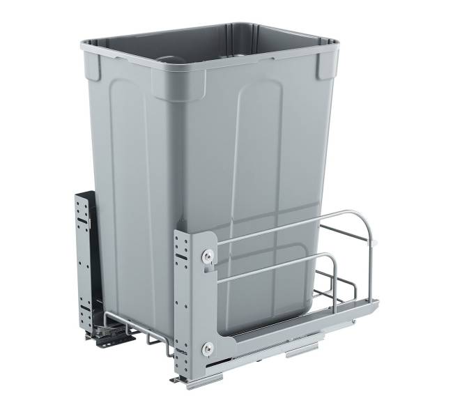 Ištraukiama šiukšliadėžė po spintele0